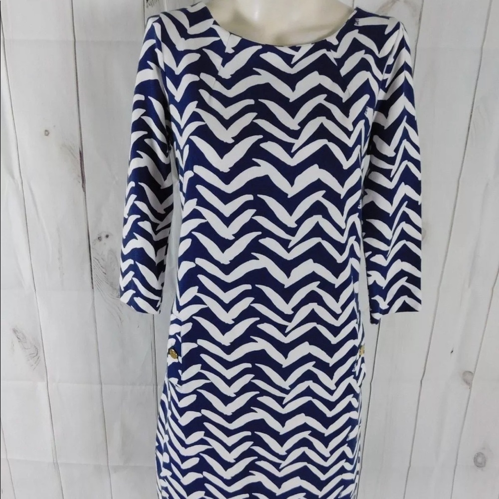 Lilly Pulitzer Got Lucky Bird shift dress